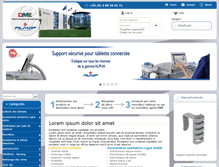 Tablet Screenshot of dme.fr